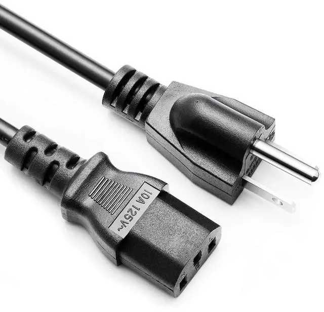 Main image of 8.2ft 3 Prong Power Cord for KRK Rokit 5 8 G4 G3 RP6G3-NA RP5G2 VXT8 VXT6 VXT4 Studio Monitor Speaker Subwoofer AC Power Cord Supply Cable