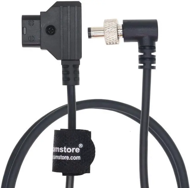 Main image of D-Tap to Locking DC 5.5 2.1 Monitor Power Cable for Video Devices PIX-E7 PIX-E5 7 Touchscreen Display Hollyland Mars 400s (100cm/39.3in, Angle Locking DC)