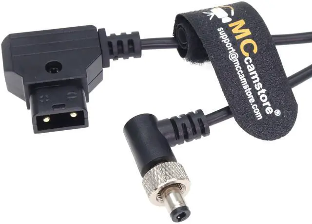 Alt view image 4 of 5 - D-Tap to Locking DC 5.5 2.1 Monitor Power Cable for Video Devices PIX-E7 PIX-E5 7 Touchscreen Display Hollyland Mars 400s (100cm/39.3in, Angle Locking DC)