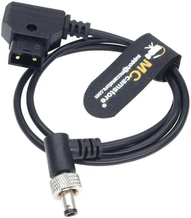 Alt view image 5 of 5 - D-Tap to Locking DC 5.5 2.1 Monitor Power Cable for Video Devices PIX-E7 PIX-E5 7 Touchscreen Display Hollyland Mars 400s (100cm/39.3in, Angle Locking DC)