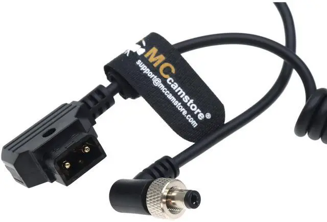 Alt view image 5 of 5 - D-Tap to Angle Locking DC 2.1 Monitor Power Cable Compatible for Atomos Inferno Video Devices PIX-E7 PIX-E5 Touchscreen Display Hollyland Mars 400s Amaran 60X 50cm/20inch