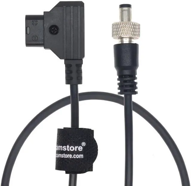 Main image of D-Tap to Locking DC 5.5 2.1 Monitor Power Cable Compatible for Atomos Inferno Video Devices PIX-E7 PIX-E5 Touchscreen Display Hollyland Mars 400s Amaran 60X (50cm/20in, Straight Locking DC)