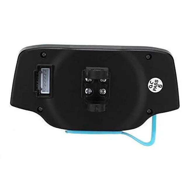 Alt view image 6 of 6 - 3" Motorcycle Weatherproof Bluetooth Wireless Speaker MP3 Music Player Sound Audio Stereo Amplifier System ATV UTV USB 2.0, Micro SD, FM Radio (Black Star Speaker)