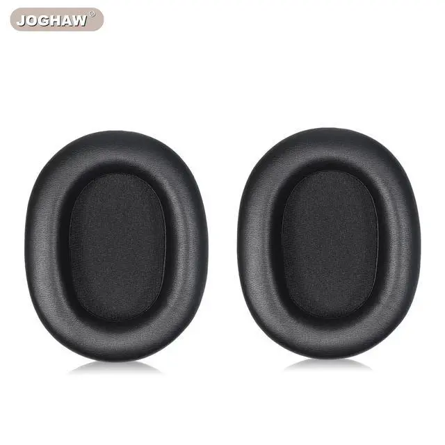 Alt view image 2 of 7 - Replacement Headphone Pads for Sony WH-1000xm5 (WH-1000xm5) Soft Protein Leather Replacement Earpads Ear, Premium Soft Memory Foam - Black