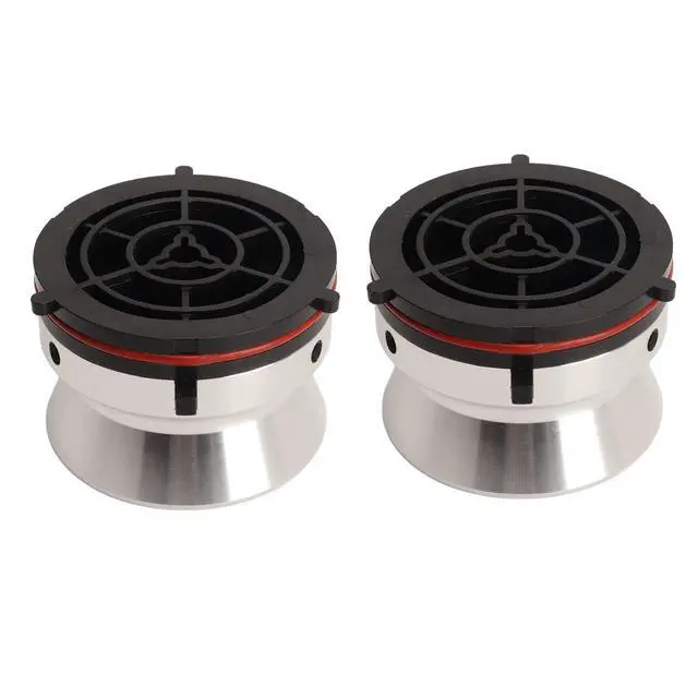 Alt view image 7 of 7 - Nab Reel Hub Adaptors for 10in Reel to Reel Tape Recorders, 1 Pair Aluminium Nab Hub Device for for Akai for TEAC, Universal Loading Device (Silver)