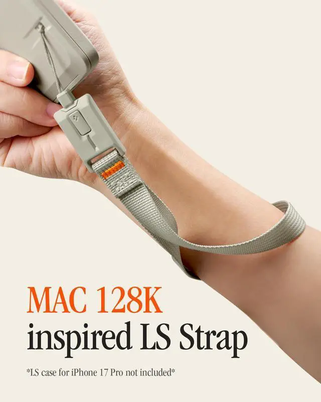 Alt view image 7 of 7 - Classic LS AirPods Pro 3 Case with Universal Phone Wrist Lanyard Strap