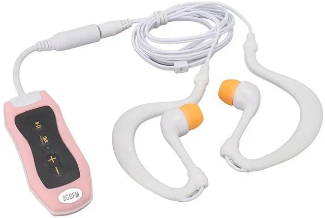 Main image of MP3 Player for Swimming, Headphones with Long Cord, Mp3 Swimming Underwater, Sound Effect, Full Cycle, 8GB (8GB)