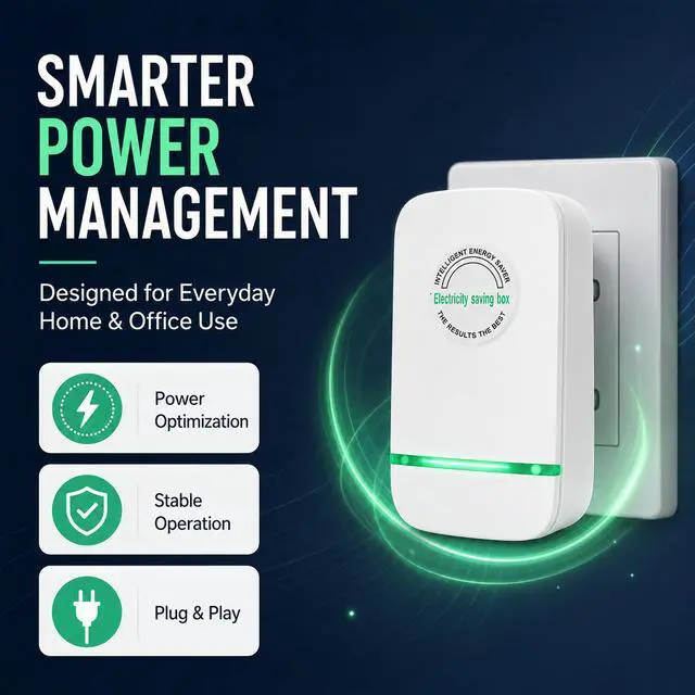 Alt view image 4 of 7 - 2026 Updated Smartplug Device, Stop watt Plug in Power Box for Home and Office US Plug 90V-250V 30KW 4 Pack