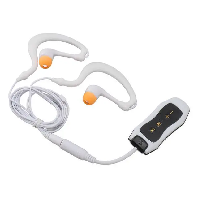Alt view image 3 of 7 - MP3 Player for Swimming, Headphones with Long Cord, Mp3 Swimming Underwater, Sound Effect, Full Cycle, 8GB (8GB)