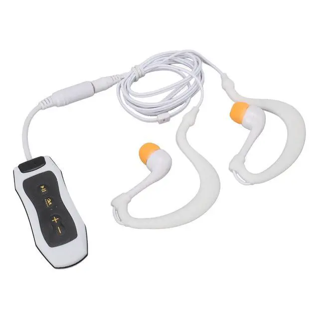 Alt view image 4 of 7 - MP3 Player for Swimming, Headphones with Long Cord, Mp3 Swimming Underwater, Sound Effect, Full Cycle, 8GB (8GB)