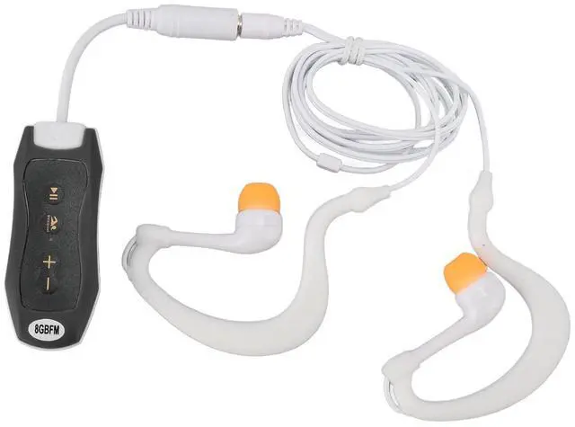Main image of MP3 Player for Swimming, Headphones with Long Cord, Mp3 Swimming Underwater, Sound Effect, Full Cycle, 8GB (8GB)