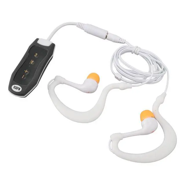 Alt view image 3 of 7 - MP3 Player for Swimming, Headphones with Long Cord, Mp3 Swimming Underwater, Sound Effect, Full Cycle, 8GB (8GB)