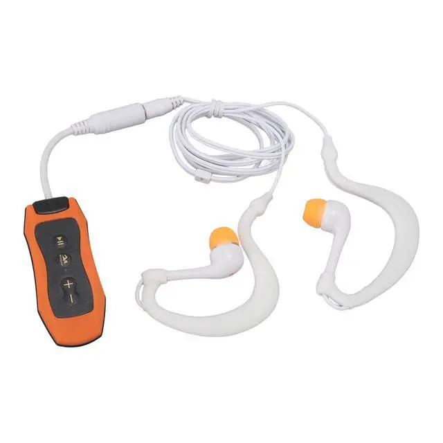 Alt view image 4 of 7 - MP3 Player for Swimming, Headphones with Long Cord, Mp3 Swimming Underwater, Sound Effect, Full Cycle, 8GB (8GB)