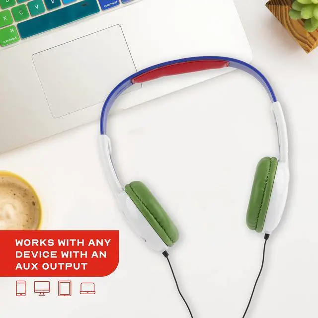 Alt view image 5 of 6 - PJ Masks Kids Safe Over The Ear Headphones HP2-03120| Kids Headphones, Volume Limiter for Developing Ears, 3.5MM Stereo Jack, Recommended for Ages 3-9, by