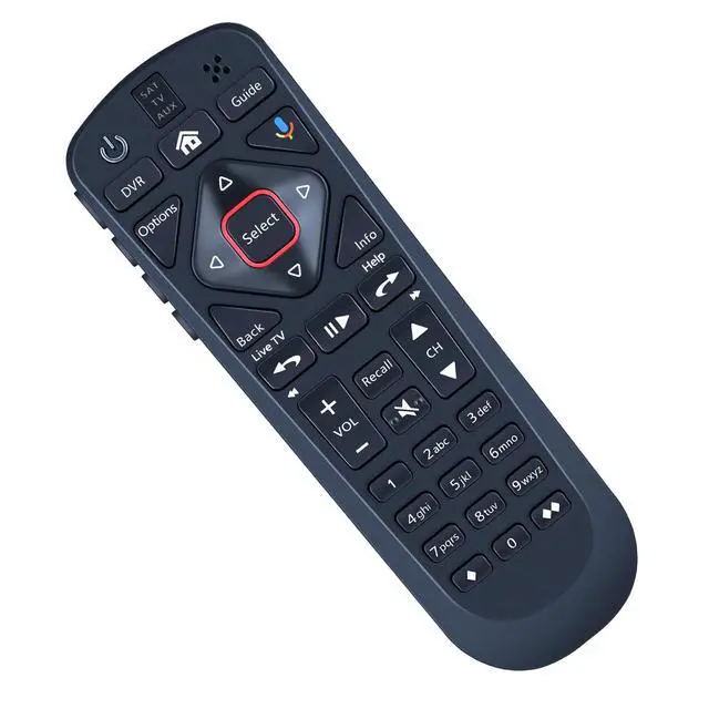 Alt view image 5 of 5 - Replacement Voice Remote for Dish Upgraded 54 Series for The Hopper | Compatible Models: 54.1 54.2 54.3, Voice Control, Easy Pairing, Simple Programming