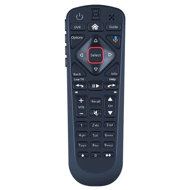 Alt view image 4 of 5 - Replacement Voice Remote for Dish Upgraded 54 Series for The Hopper | Compatible Models: 54.1 54.2 54.3, Voice Control, Easy Pairing, Simple Programming