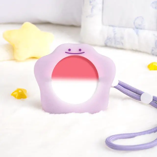 Alt view image 7 of 7 - Luminous Silicone Protective Case Compatible with Poke GO Plus + 2023 with Wrist Strap and Carabiner Clip, Soft Silicone Cover Case for Poke GO Plus - YGZRNG