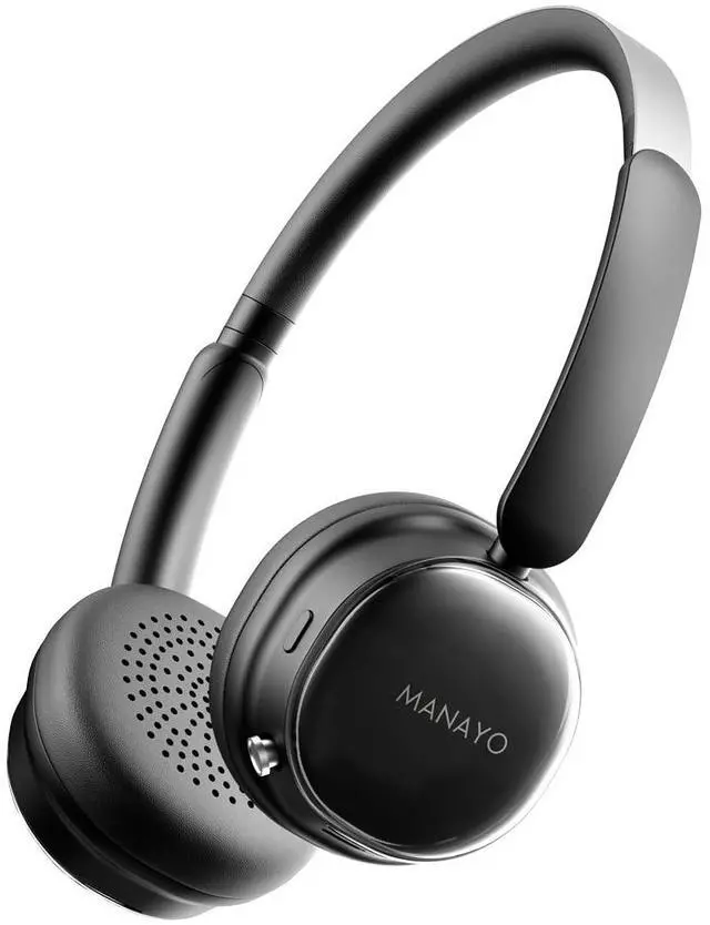 Main image of ANC Wireless Headphones, 100-Hour Battery, Bluetooth 5.4 with Dual Connect, Lightweight 6.4 Oz On-Ear Headphones for Adult Designed with Extendable Headband