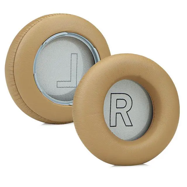 Alt view image 2 of 6 - Replacement Lambskin Earpads for Bang & Olufsen Beoplay H9 3rd Gen Headphones(Not Fit H9 and H9i),Sheepskin Ear Pads Cushions with Noise Isolation Memory Foam(Natural)