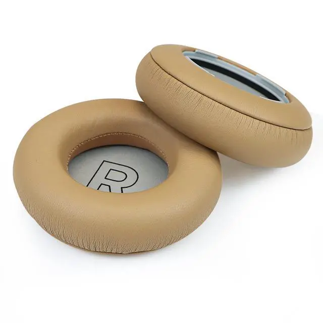 Alt view image 3 of 6 - Replacement Lambskin Earpads for Bang & Olufsen Beoplay H9 3rd Gen Headphones(Not Fit H9 and H9i),Sheepskin Ear Pads Cushions with Noise Isolation Memory Foam(Natural)