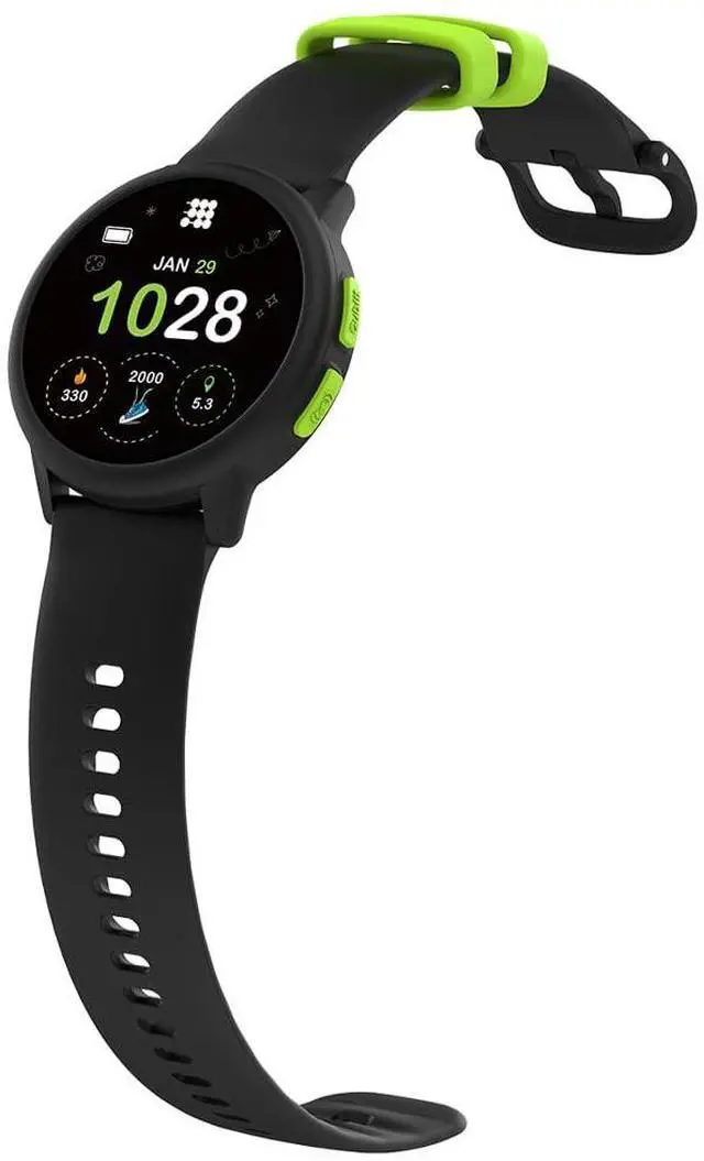 Alt view image 3 of 6 - Cubitt Hero Gen 4 Smart Watch 1.27" IPS Display IP68 Black | Apple Find My & Android Find Hub, Heart Rate & SpO2 Monitoring, Sleep Tracking, Bluetooth 5.3, USB Charging