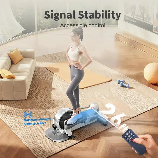 Alt view image 6 of 7 - Remote for GUGTTR/Yolid ET0001/RB-EB505 Under Desk Elliptical | Easy pairing,Responsive control,for JUPPLIES