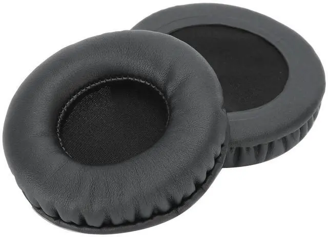 Main image of Universal Black Foam Ear Cushions 75MM Headphone Replacement Pads Noise Blocking 3.0IN