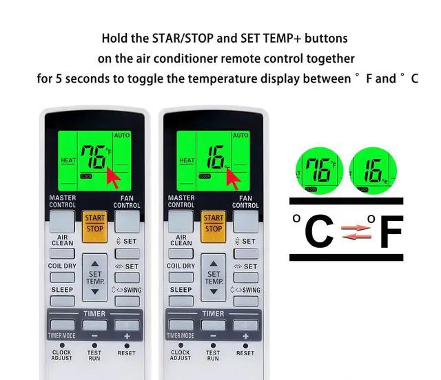 Alt view image 2 of 6 - AR-RY12 Replacement Remote Control for Fujitsu Air Conditioner AR-RAH2U AR-RAH1U AR-RAE2U AR-RAE1U AR-RY3AR-RY4 AR-RY5 AR-RY6 AR-RY7 AR-RY10 AR-RY11 AR-RY14 AR-RY15 AR-RY16 AR-RY17 Ar-Ry19