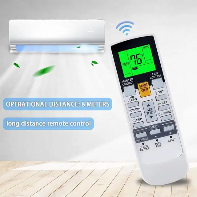 Alt view image 4 of 6 - AR-RY12 Replacement Remote Control for Fujitsu Air Conditioner AR-RAH2U AR-RAH1U AR-RAE2U AR-RAE1U AR-RY3AR-RY4 AR-RY5 AR-RY6 AR-RY7 AR-RY10 AR-RY11 AR-RY14 AR-RY15 AR-RY16 AR-RY17 Ar-Ry19