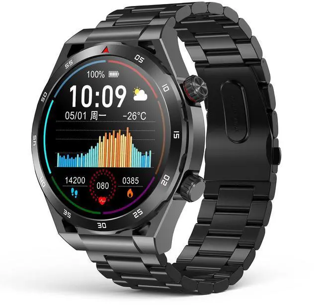 Main image of Smart Watches for Men with Blood Pressure, 1.39" HD Fitness Watch, Smartwatches with Heart Rate Blood Oxygen Sleep Monitor for Android and iPhone, Comes with Replaceable Silicone Strap