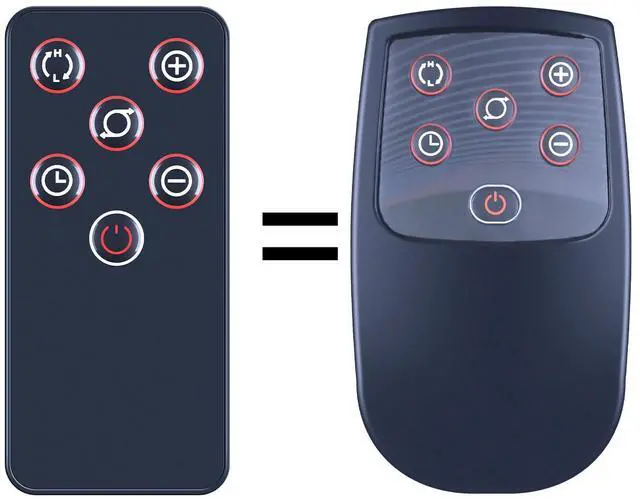 Main image of New Replacement Remote Control for Lasko 6435 Designer Series, 5160 5790 5521 751320 Oscillating Ceramic, CT30750 CT30754 CT30753 5790Digital Ceramic Tower Heater
