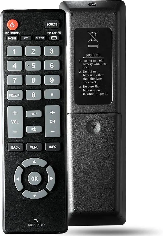 Main image of NH305UD Universal Remote Control Replacement for Emerson LCD HDTV TV