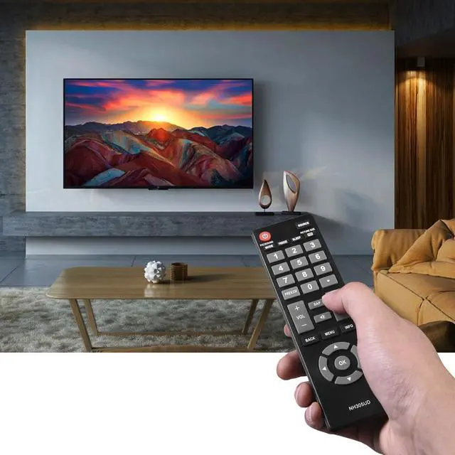 Alt view image 4 of 7 - NH305UD Universal Remote Control Replacement for Emerson LCD HDTV TV