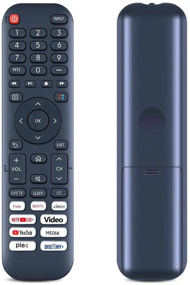 Main image of SC-1920VTV Replacement Remote for Supersonic Smart AC/DC LED TV | Compatible Models: SC-1520VTV SC-2420VTV SC-2426SDVD SC-1926DVD SC-3226SDVD, No Programming, 6 Dedicated Shortcut Buttons
