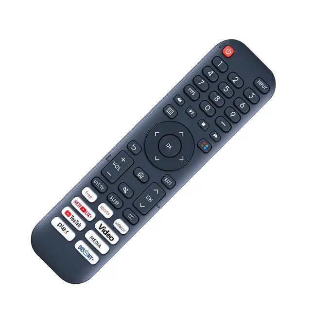 Alt view image 4 of 4 - SC-1920VTV Replacement Remote for Supersonic Smart AC/DC LED TV | Compatible Models: SC-1520VTV SC-2420VTV SC-2426SDVD SC-1926DVD SC-3226SDVD, No Programming, 6 Dedicated Shortcut Buttons