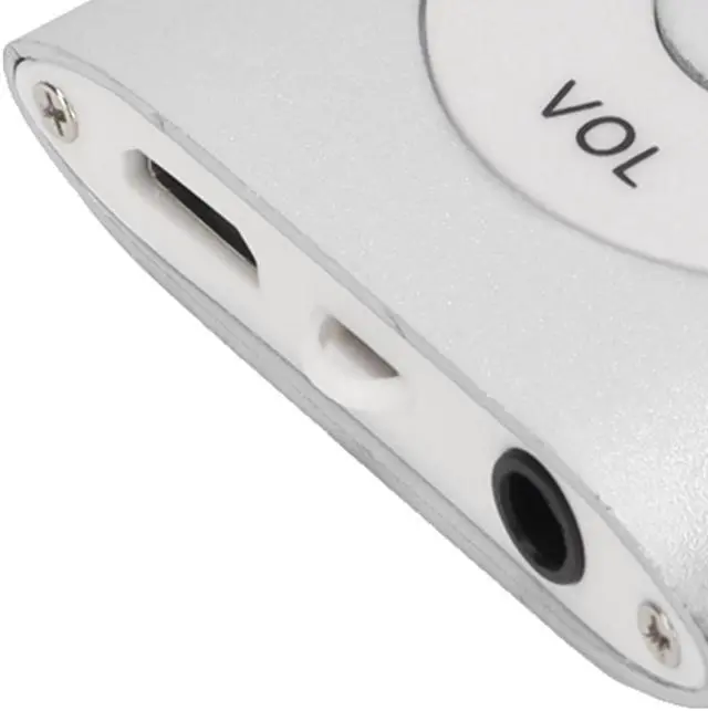 Alt view image 5 of 6 - Mini Portable MP3, Stylish Multifunctional Lossless Sound Slim MP3 Music Player, 1.8inch Large LCD Screen Music Player, Portable Digital Lossless Music MP3 Player(Silver)