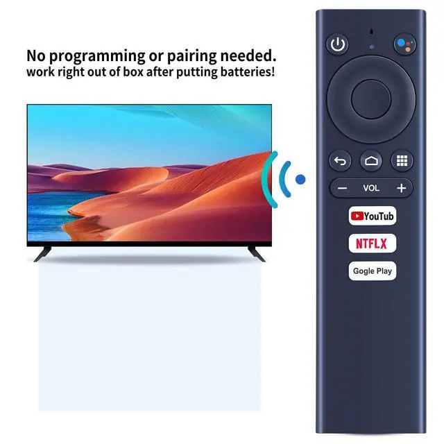 Alt view image 5 of 7 - New Replacement Voice Remote Control Compatible for Ematic 4K UHD Android TV Streaming Box AGT418 AGT419 (Remote Only)