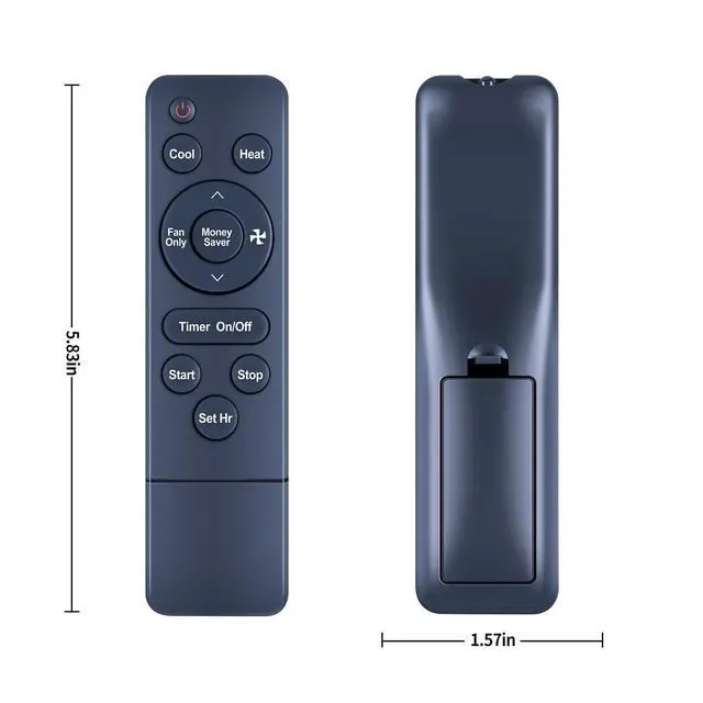 Alt view image 7 of 7 - 618-266-10 New Replace Remote Control for Friedrich Air Conditioner WS08C10 WS08C10-A WS08C10-B WS10C10 WS12C30-B WS13C30 WS13C30-A WS13C30-B WS10C10-A WS10C30 WS10C30-A WS12C10 WS12C10-A WS12C30