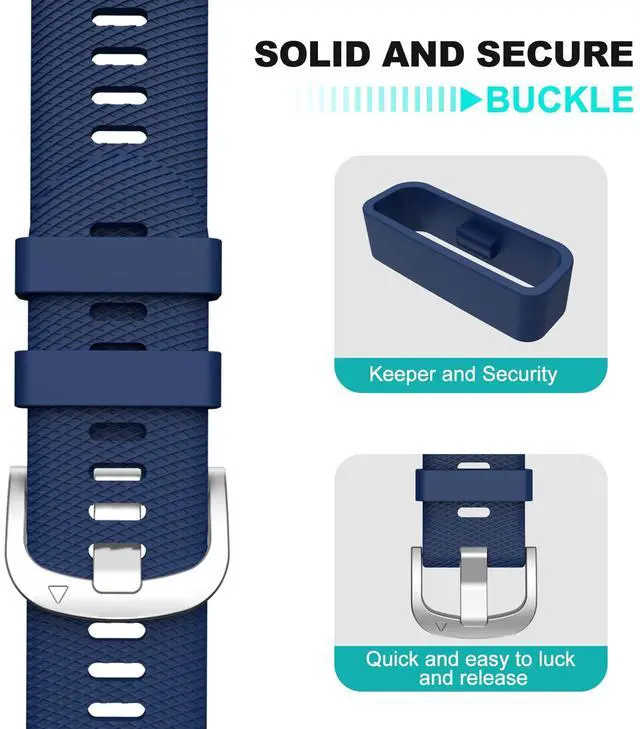 Alt view image 4 of 7 - Watch Band for Garmin Forerunner 255/265/Vivoactive 4/Venu 2 | 22mm Silicone Watch Bands for Garmin Vivoactive 4/Forerunner 255/265 Music/Venu 2