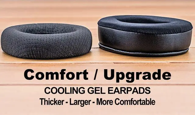 Alt view image 4 of 7 - Arctis Pro Cooling Gel Earpads Compatible with Arctis Pro Wireless, Arctis 7, Arctis5, Arctis3, Arctis1, Arctis 9X, Hybrid Fabric Replacement Cushion (Cooling Fabric)