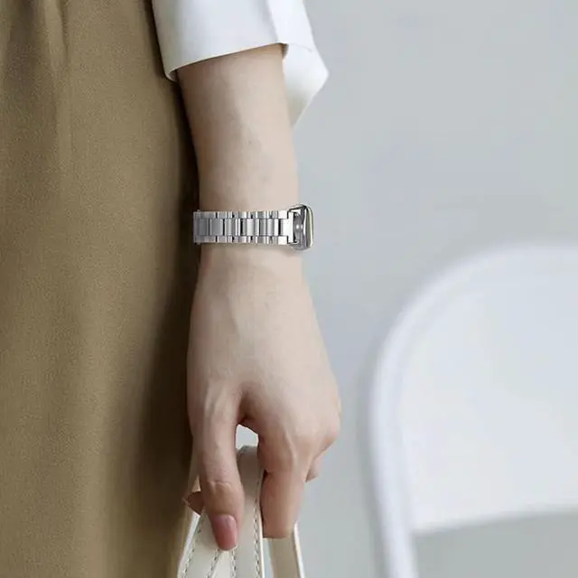 Alt view image 5 of 5 - Metal Band | Compatible with fitbit inspire 3, for fitbit inspire 3 bands,for women