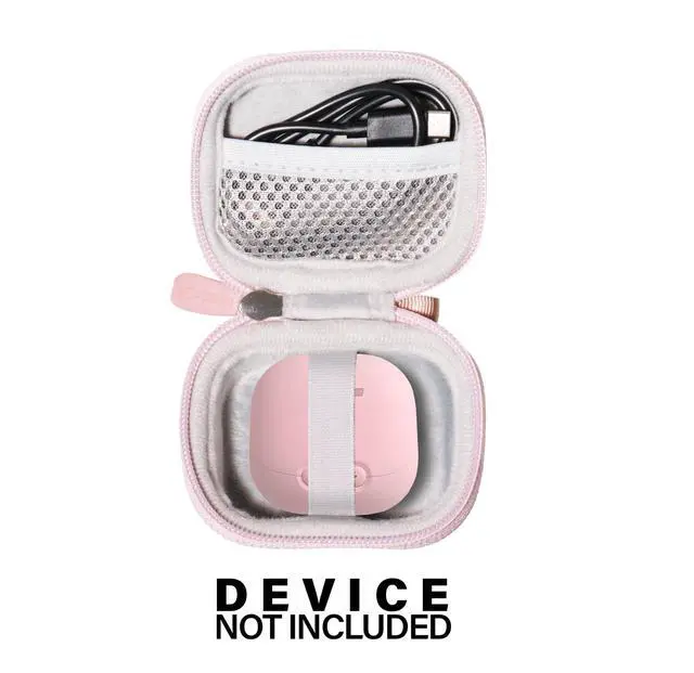 Alt view image 3 of 5 - Case for soundcore by Anker Liberty 4 NC Wireless Earbuds (Rose Gold)