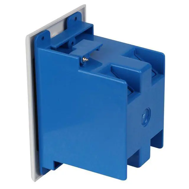 Alt view image 4 of 6 - Element-Hz Power Series In-Wall Single Gang Surge Protector w/Retrofit Backbox, 1800 Joules, White