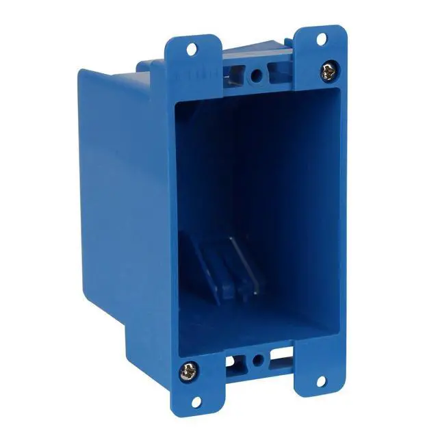 Alt view image 5 of 6 - Element-Hz Power Series In-Wall Single Gang Surge Protector w/Retrofit Backbox, 1800 Joules, White