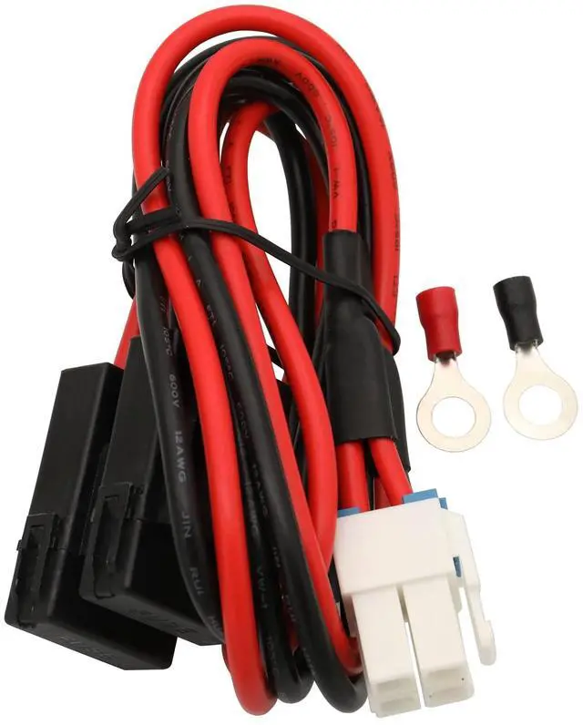 Main image of 4-Pin 12AWG DC Power Cord Cable 12V 30A Short Wave Power Supply Cable Compatible for Yaesu FT-450D FT-950 Kenwood TS-590SG TS-890S Icom IC-7000