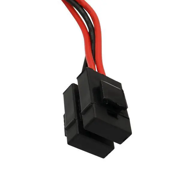 Alt view image 4 of 7 - 4-Pin 12AWG DC Power Cord Cable 12V 30A Short Wave Power Supply Cable Compatible for Yaesu FT-450D FT-950 Kenwood TS-590SG TS-890S Icom IC-7000