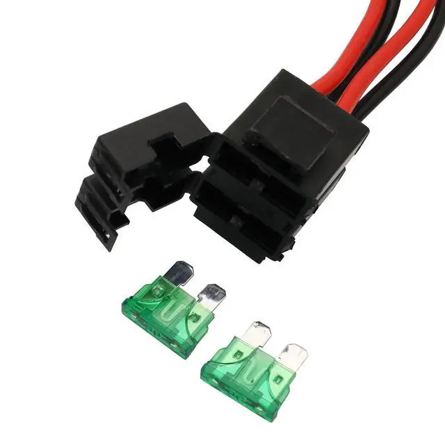 Alt view image 7 of 7 - 4-Pin 12AWG DC Power Cord Cable 12V 30A Short Wave Power Supply Cable Compatible for Yaesu FT-450D FT-950 Kenwood TS-590SG TS-890S Icom IC-7000