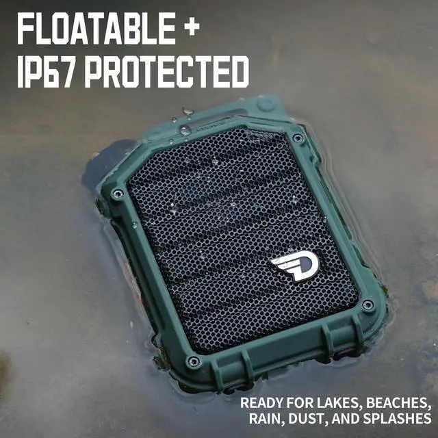 Alt view image 4 of 6 - Bolt Bluetooth Speaker, Strobe and Utility Light, IP67 Waterproof | Surprisingly full, clear sound for its compact size, with 103 dB output, floatable IP67 protection, and up to 10 hours