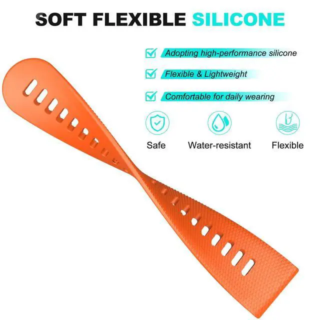 Alt view image 3 of 7 - Watch Band for Garmin Forerunner 255/265/Vivoactive 4/Venu 2 | 22mm Silicone Watch Bands for Garmin Vivoactive 4/Forerunner 255/265 Music/Venu 2