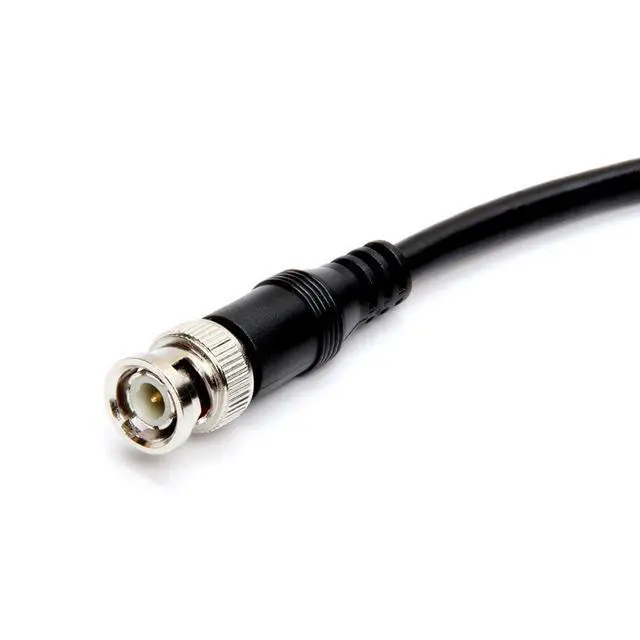 Alt view image 2 of 5 - BNC Cable 25ft RG59U 75 Ohm Coaxial Male to Male Video Cable SDI HD for CCTV Security Camera, DVR, Monitor, Surveillance System, Broadcast Video - Black